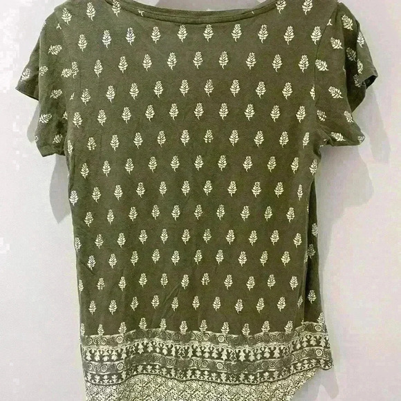 Lucky Brand women’s short sleeve  Top - Picture 2 of 5